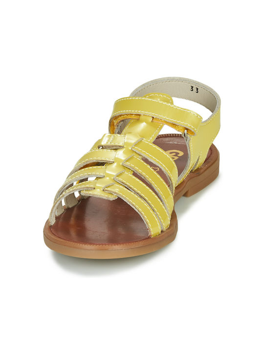 Kinder Sandalen Gelb