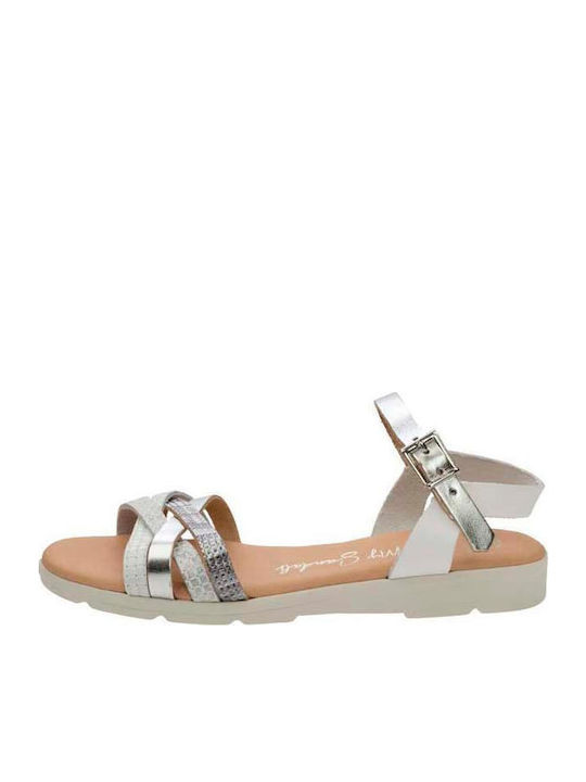 Kids' White Sandals