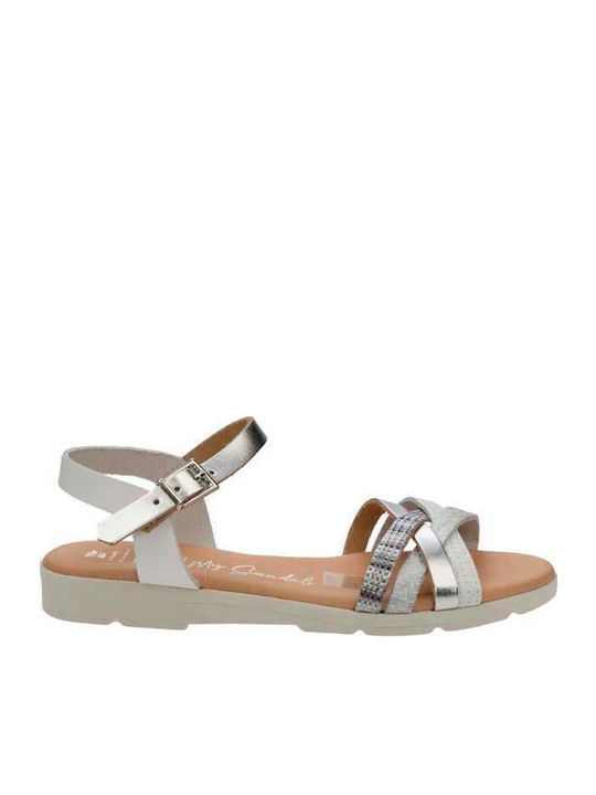 Kids' White Sandals