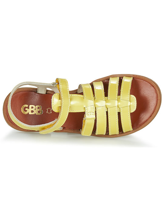 Kinder Sandalen Gelb