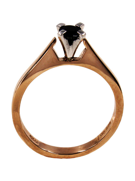 Goldjewels Μονόπετρο από Χρυσό 14K