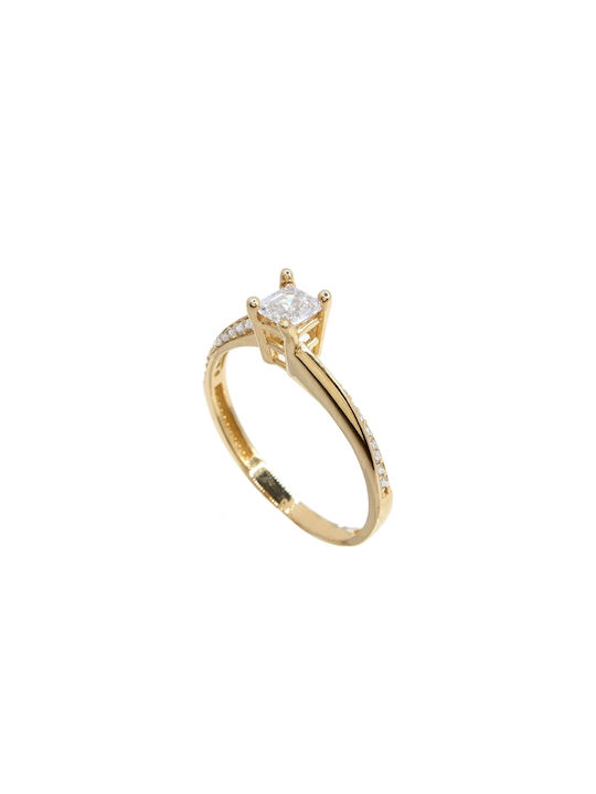 Art d or Single Stone from Gold 14K