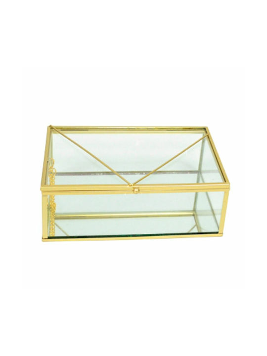 Faitakis Pack Κουτί Κοσμημάτων Γυάλινο 17.5x11.5x5.5cm