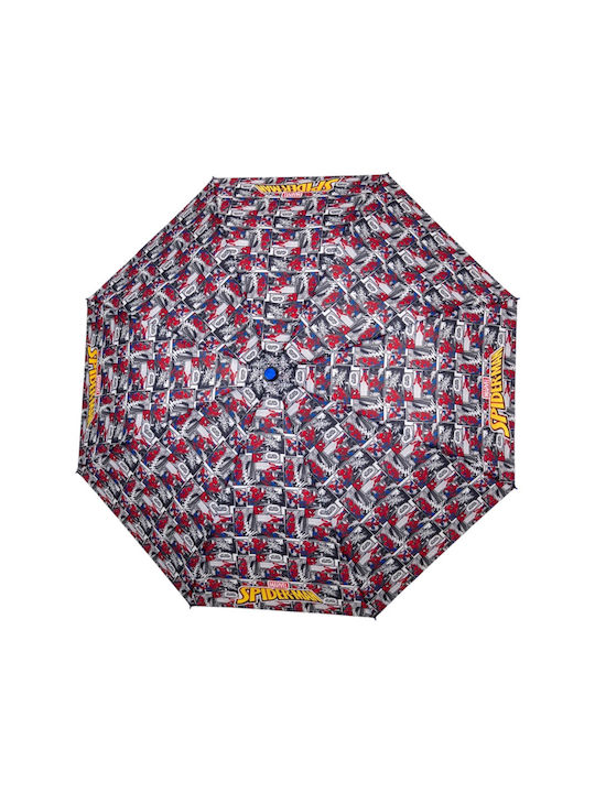 Perletti Kinder Regenschirm Faltbar Bunt mit Durchmesser 91cm.