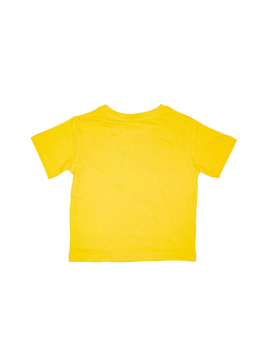 Superheroes Kids T-shirt Yellow