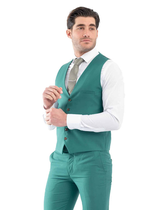 Vittorio Artist Men's Suit Green