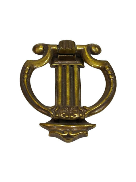 Pamar Antic Mâner Mobilier din Zamak & Metal Bronz 0725-000-BRZ1 1buc