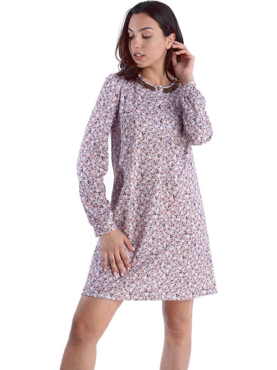 Rachel Nightgown Maternity & Nursing Pink