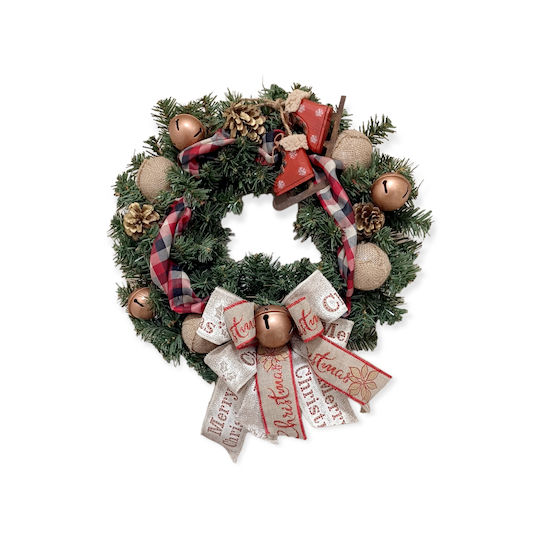 Christmas Decorative Wreath Battery Powered 40cm