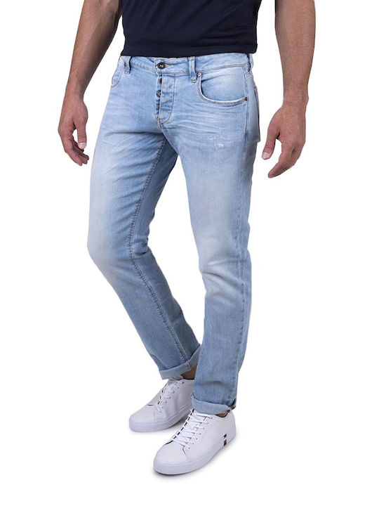 Devergo Herren Jeanshose Blau