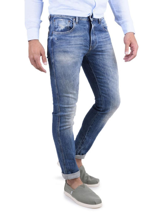 Devergo Herren Jeanshose Blau