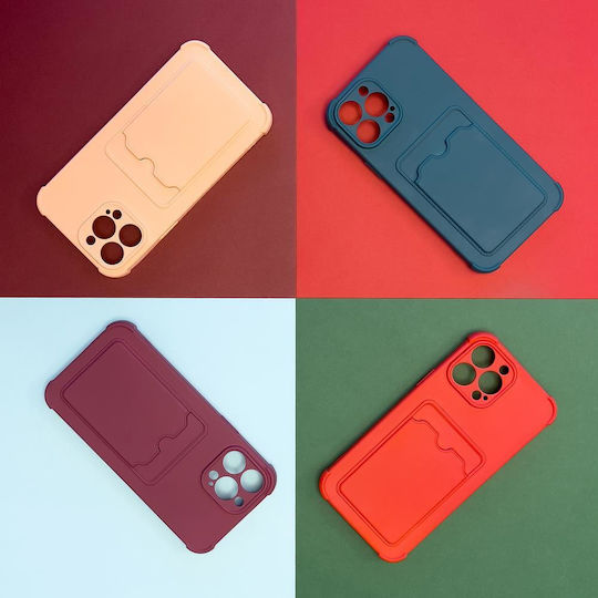 Card Портмоне Силикон Тъмносин (Redmi Note 10 / 10s / Poco M5s)