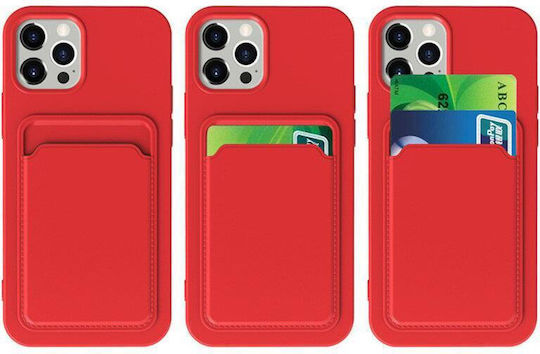 Card Wallet Σιλικόνης Navy Μπλε (Galaxy S21 5G)