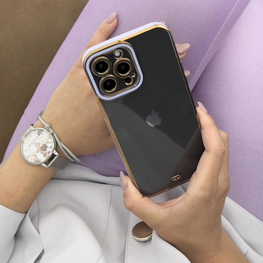 Cover Umschlag Rückseite Metallisch Gold (Redmi Note 11 Pro)