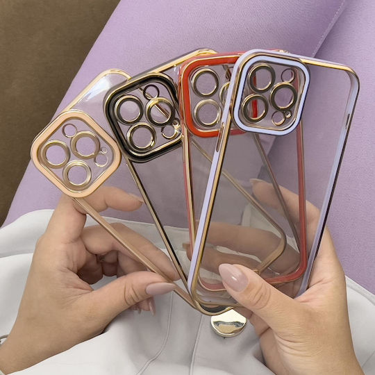 Cover Umschlag Rückseite Metallisch Gold (Redmi Note 11 Pro)