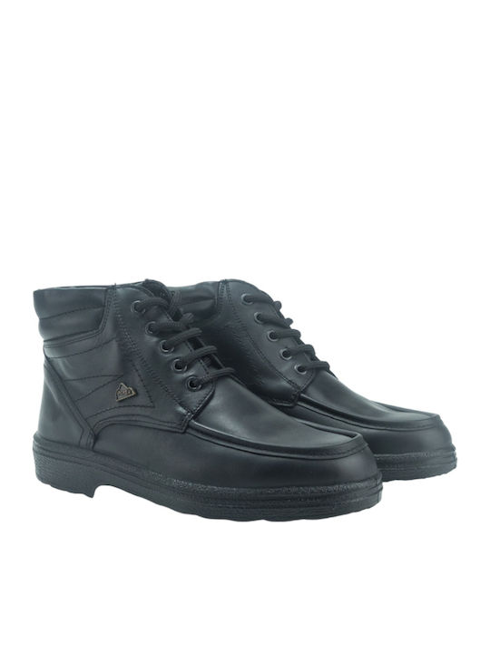 Piele Negru Ghete barbati Anatomic