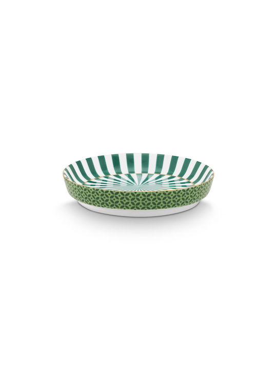 PiP Studio Κούπα από Πορσελάνη με Καπάκι Πράσινη 230ml