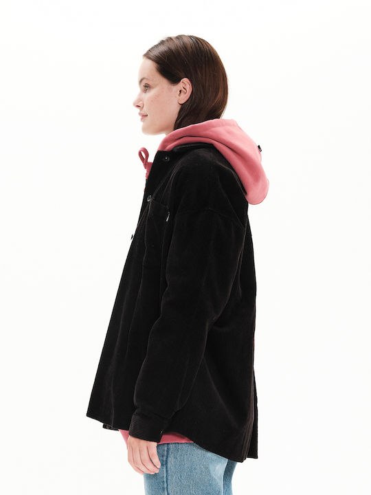 Γυναικείο Μαύρο Overshirt