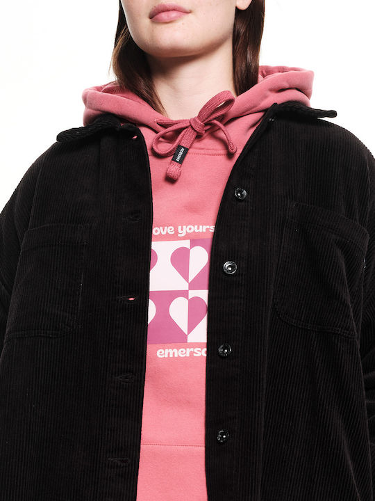 Γυναικείο Μαύρο Overshirt