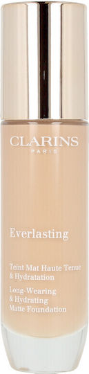 Clarins Everlasting Foundation Течен грим 111N Auburn 30мл