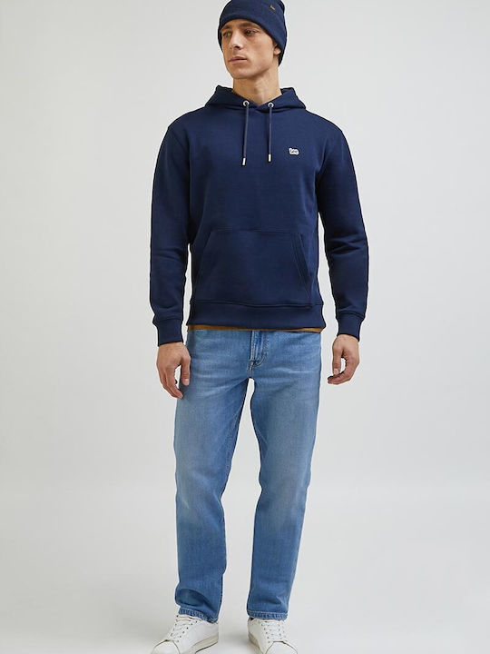 Lee Plain Navy Blue with Hood