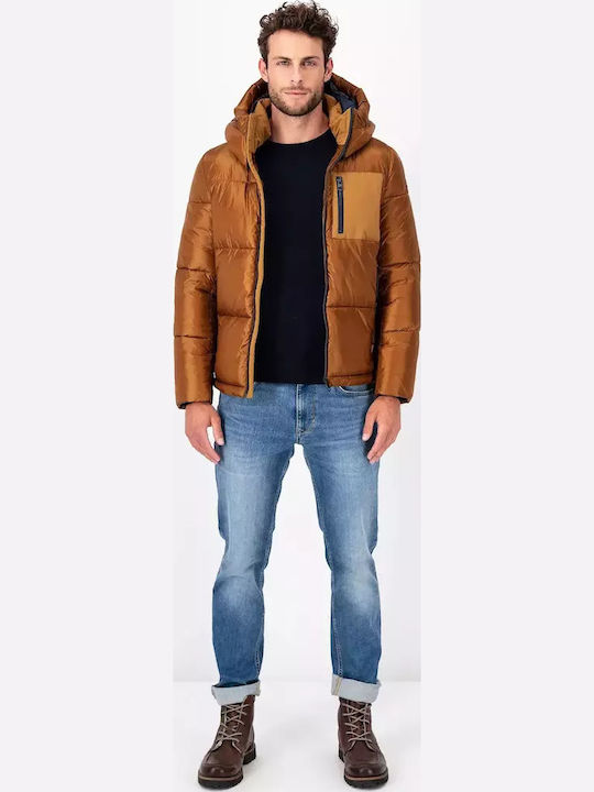 Winter Jacke Braun