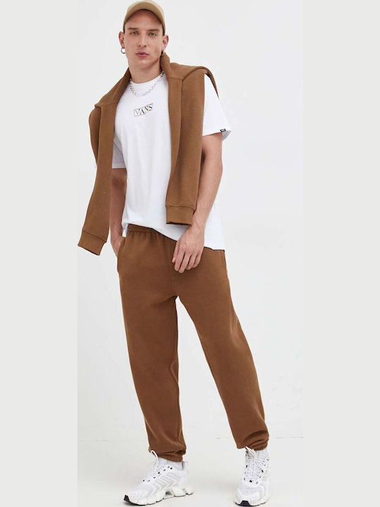 Comfycush Sweatpants with Elastic Brown