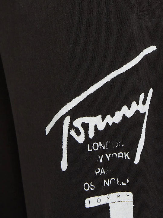 Sweatpants with Elastic Black