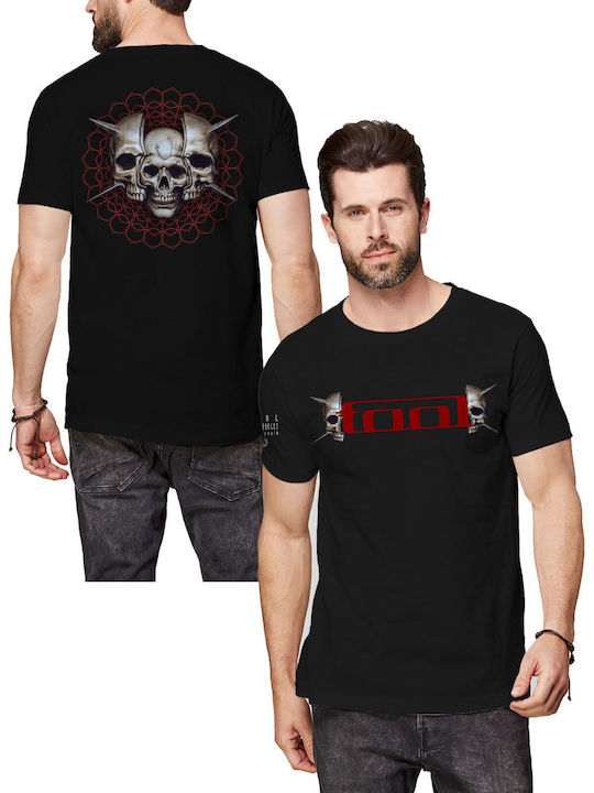 Skull T-shirt Μαύρο