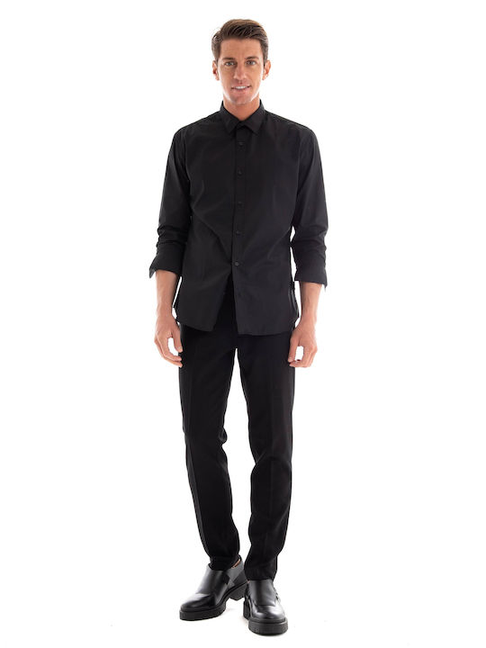 Les Deux Como Men's Trousers Suit in Regular Fit Black