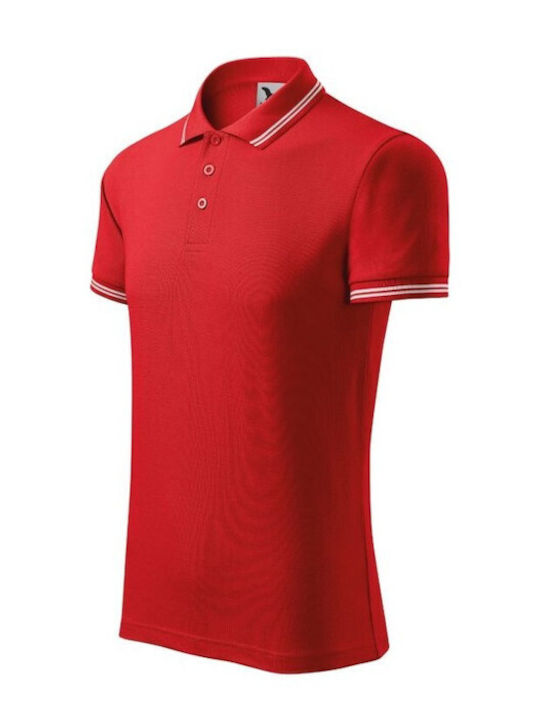 Adler Men's Short Sleeve Promotional Blouse Red