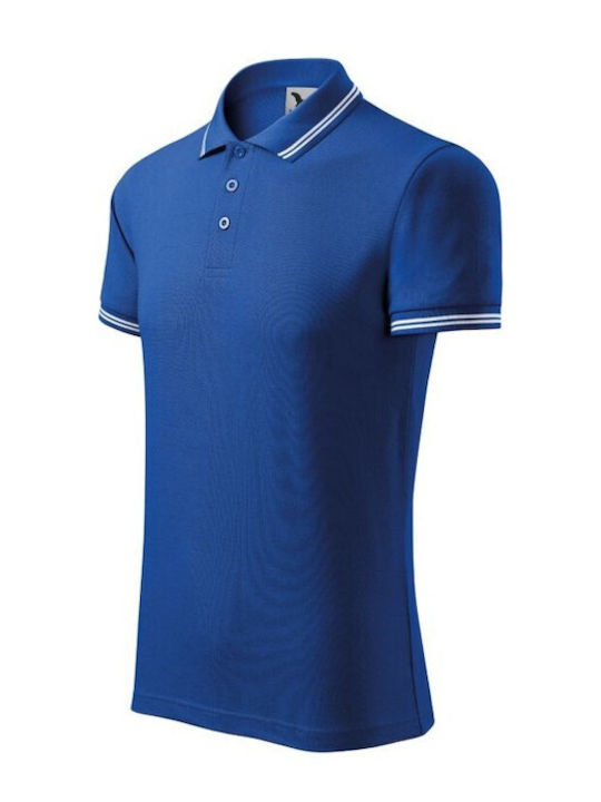 Adler Men's Short Sleeve Promotional Blouse Blue