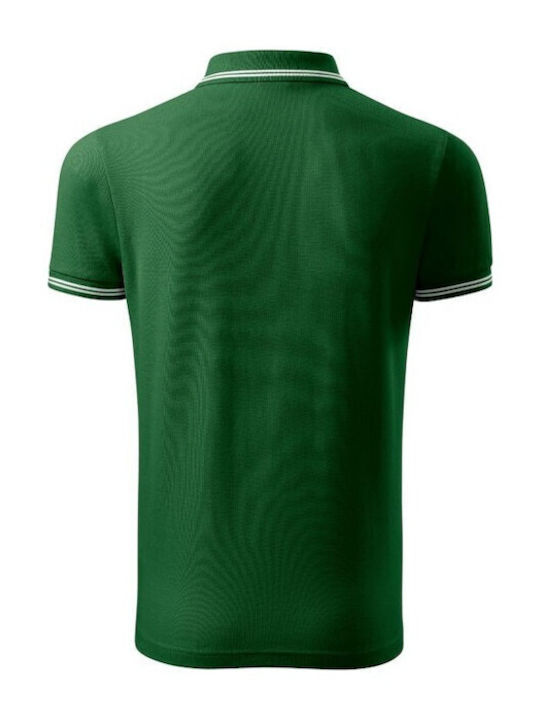 Adler Ανδρικό Διαφημιστικό T-shirt Κοντομάνικο σε Πράσινο Χρώμα