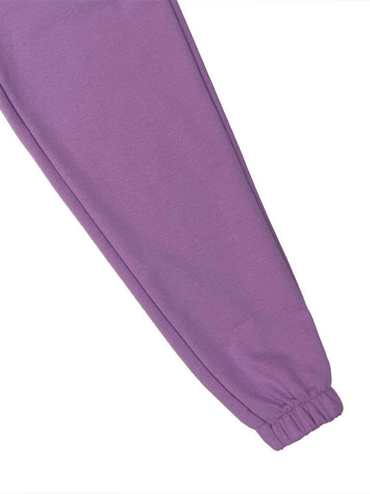 Pantaloni de Trening cu elastic Violet