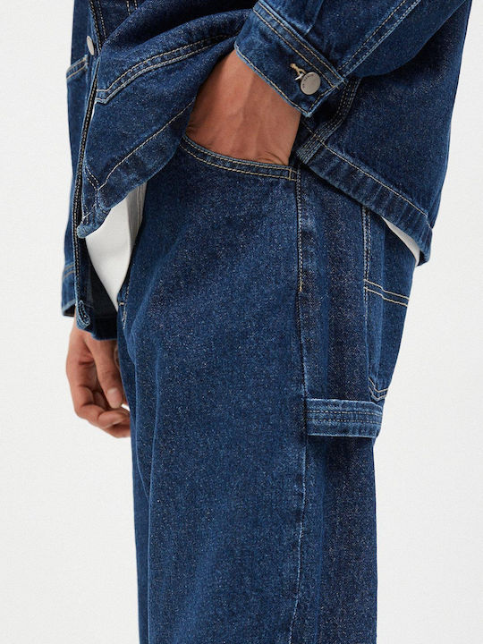 Pantaloni Jeans pentru Bărbați Gri