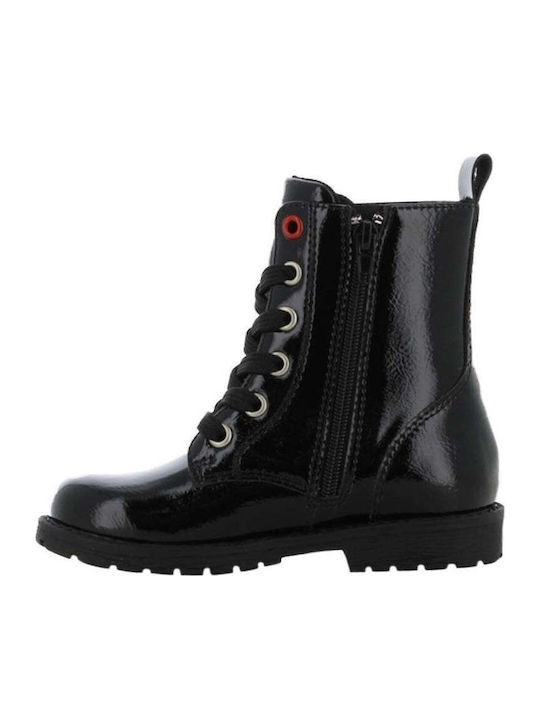 Minnie Mouse Kids Boots with Zipper Black