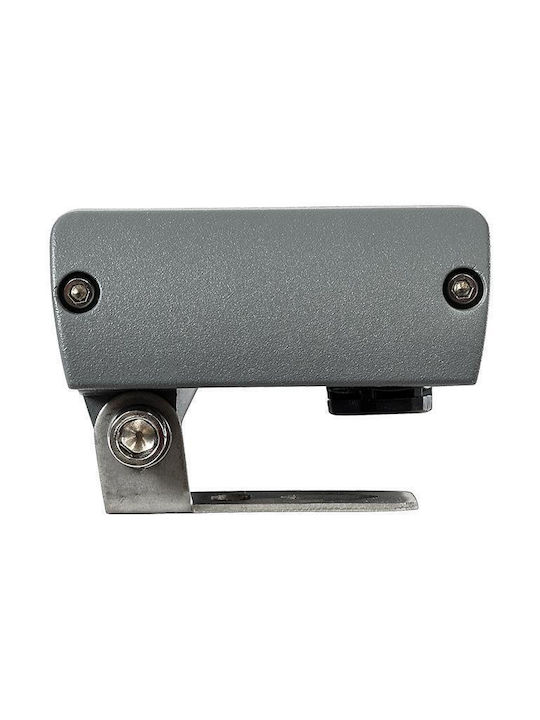GloboStar Lampa De Podea Pentru Exterior LED Mașină De Spălat Pe Perete 18W RGBW IP67 Gri