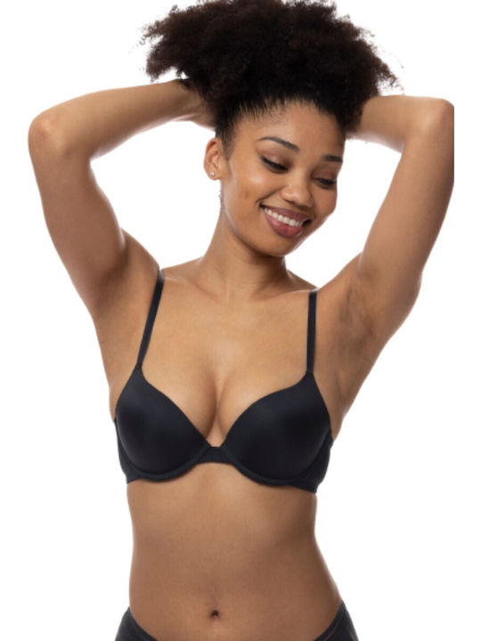 Dorina Michelle Push Up Bra Black