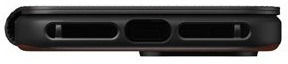 Nomad Modern Folio Brieftasche Leder 0.75mm Braun (iPhone 15 Pro Max)
