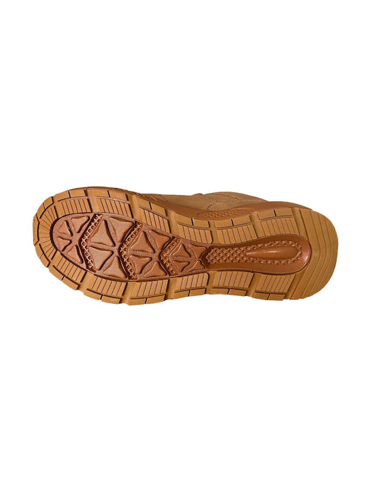 Lee Cooper Μποτάκι Εργασίας Καφέ με Πιστοποίηση (M)