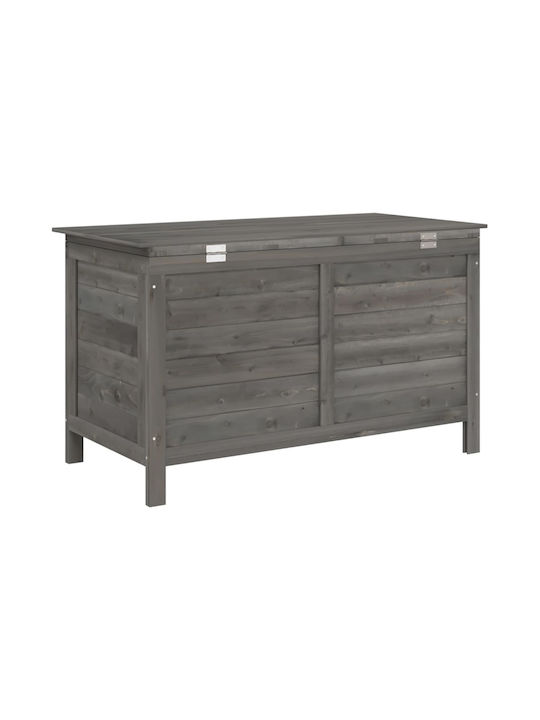 vidaXL Outdoor Storage Box Gray L99xW49.5xH58.5cm