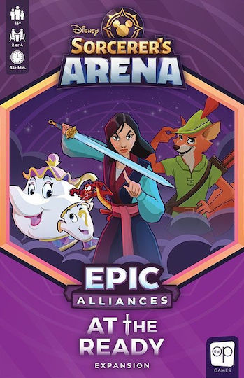 Game Expansion Disney Sorcerers Arena Epic Alliances At The Ready for 2-4 Players 13+ Years Old (EN) USAopoly