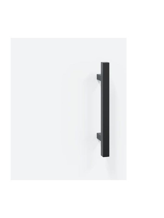 Βιβλιοθήκη Λευκή 69.5x34x180εκ.