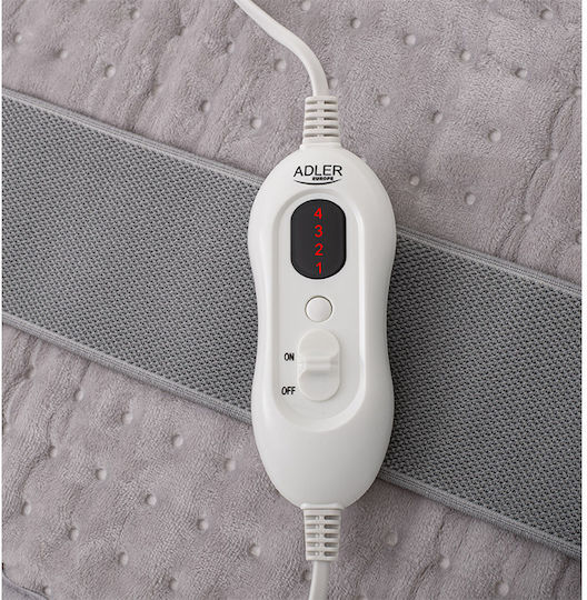 Adler Belt Massage for the Waist with Heating Function Gray