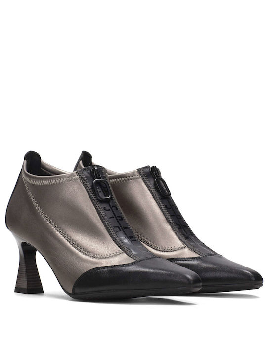 Hispanitas Leder Damen Knöchelstiefel Gray