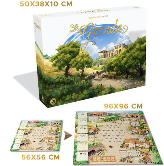 Board Game La Granja La Granda Size for 1-4 Players 14+ Years Old (EN) Board & Dice