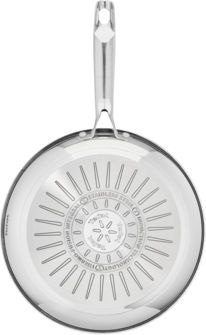 Tefal Duetto+ Töpfe & Pfannen Sets aus Rostfreiem Stahl Silver mit Antihaftbeschichtung 3 Teile