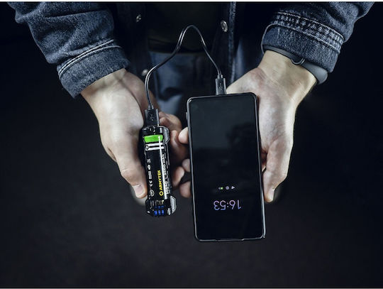 Armytek Handy C1 VE Încărcător Baterii Li-ion/Ni-Cd/Ni-MH Dimensiune AA/AAA/18650/16340/14500