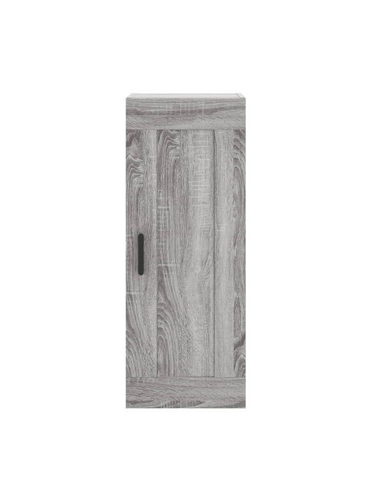 Bookcase Grey 34.5x34x180cm