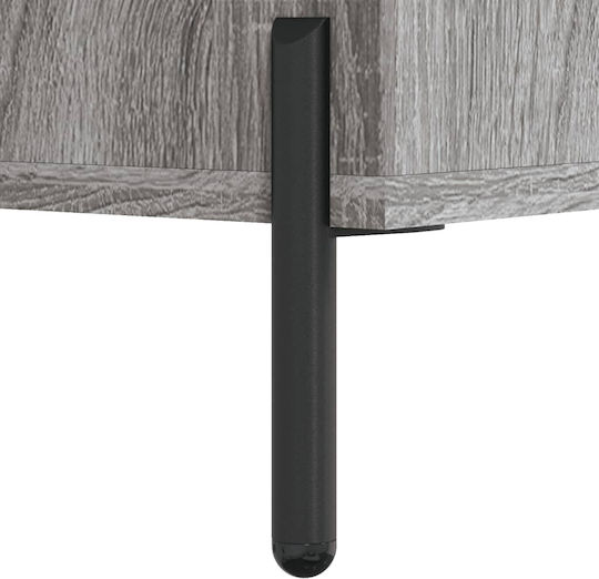 Bibliothek Grau 34.5x34x180cm